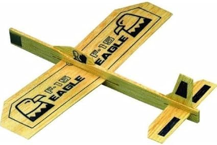 balsa wood glider plane
