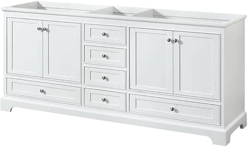 Wyndham Collection WCS202080DWHCXSXXMXX Deborah Double ...