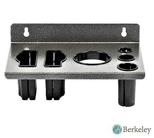 Berkeley Beauty Styling Tools Appliance Holder, Wall Mount Heat Resistant Perfect for Hair Salon, Beauty Salon, Styling stations