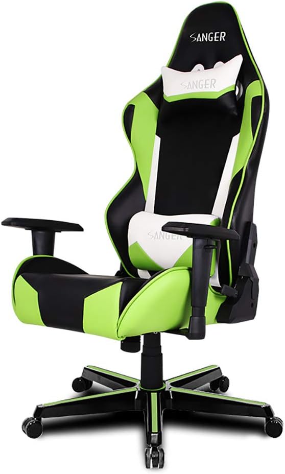Gaming Chair Green and Black,Racing Chair,Gaming Chair PU