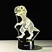 KIVVEE 3D Lamp Dinosaur Baby Shape Boys Best Bithday Gift Acrylic Table Night Light Furniture Decorative Colorful 7 Color Change Household Desk Accessories