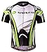 sponeed Men's Cycling Jerseys Tops Biking Shirts Short Sleeve Bike Clothing Full Zipper Bicycle Jacket with Pockets