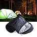 VERZEY Envelope Camping Sleeping Bag, Great for 4 Season, Traveling Camping Hiking Outdoor Activities Waterproof Sleeping Bag for Adults, Kids, Boys and Girls(Dark Grey, Rectangular)