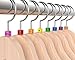 discount sizing Colored Hanger Sizer Garment Markers (Sizes: XXS-XXXL) Color Coded Size Clips - 100 Pieces/Size - 800 Pieces Total