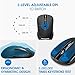 VicTsing Wireless Keyboard and Mouse Combo, Ultra-Thin Wireless Keyboard with Palm Rest, 2.4GHz Mouse and Keyboard, Long Battery Life, for PC Desktop Laptop Windows XP/7/8/10, Black