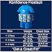 Konfidence Floatsuit (2-3 Years, Navy Polka Dot)