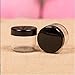 yueton 6Pcs Empty Clear Boday Black Top Lid Plastic Sample Containers 10/15/20Gram Size Cosmetic Containers Pot Jars Eyshadow Container Lot