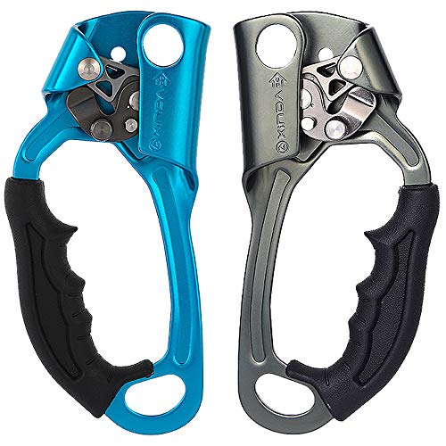 XINDA Climbing Hand Ascender for Arborist Tree Climbing Rigging 8-12mm Rope CE UIAA (Right Hand and Left Hand) (Left-Right(Upgrade)) - Thumbnail 7