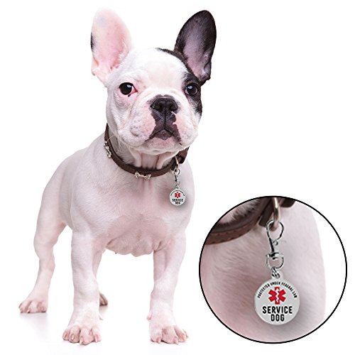 image for Lushleaf Designs Official Service Dog ID Tag - 1