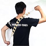 Wooden Full Body Neck Back Leg Waist Rolling Massager Therapy Massage Skin Care Fitness Roller