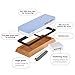SPEVORIX Sharpening Stone Whetstone Sharpener 1000/6000 Set With Flattening Stone Non-slip Bamboo Base and Angle Guide for Kitchen Outdoor Knives