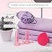Silicone Facial Cupping Therapy Set – Eye and Face Vacuum Massage Cup Kit. 4 Cups + Free Exfoliating Brush. Anti-Wrinkle and Anti-Aging Effect. 100% Hygienic…thumb 1