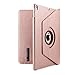 KVAGO Keyboard Case for iPad Pro 10.5 inch, Stylish 360 Degree Rotating Swivel Case with Detachable Wireless Bluetooth Keyboard for Apple iPad Pro 10.5 (Rose Gold)
