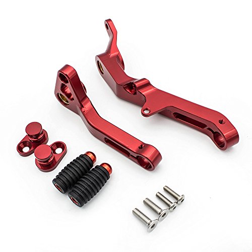 FXCNC Racing Motorcycle Brake Clutch Gear Shift Pedal Levers Fit For Ducati Monster 821 1200, Monster 821 Stripe 2015