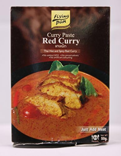 Flying Pan Red Curry Paste 2pk