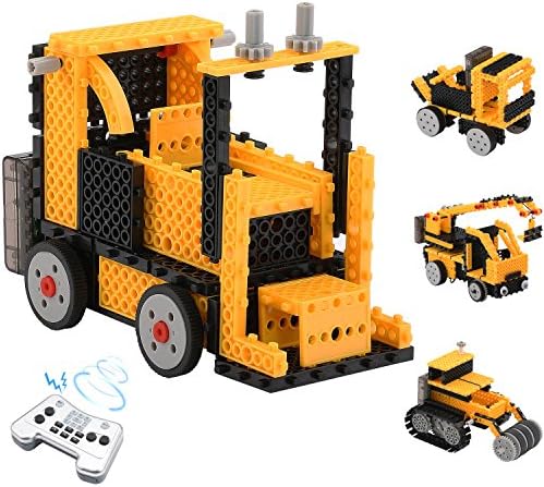 Toyard Building Kits for kids, Remote Control Robot Vehicle Building Blocks Toys For Boys &amp; Girls, Blocks Motorized Vehicle Kids Robotic Kits