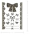 Terra Tattoos Black Mehndi Inspired Temporary Tattoos 75+ Henna Designs Flowers, Butterfly, Bows Waterproof Nontoxic Long Lasting Perfect for Beach, Festivals, & more!