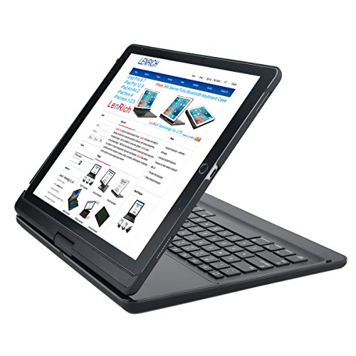 iPad pro 12.9 2017 and 2015 Keyboard case with pencil holder 