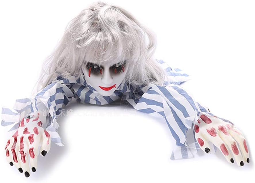 crawling creepy doll