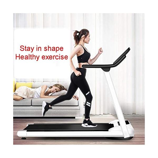 WOOD TREE Folding Treadmill with Electric Start Function, for weight loss, exercise and fitness equipment, with cover…