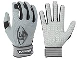 Louisville Slugger Series 7 Batting Gloves, Black, Medium