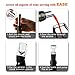 Bigear Drill Brush Attachment Kit - Stiff Medium Soft Nylon Bristle - Turbo Spin Power Scrubber - Pool Tile Floor Brick Marble Ceramic Patio Furniture Car Wheel Bathroom Toilet Cleaner - Set of 5