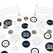 Big Dot of Happiness Twinkle Twinkle Little Star - Baby Shower or Birthday Party Giant Circle Confetti - Party Decorations - Large Confetti 27 Count