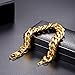 PROSTEEL Chunky Gold Bracelet Miami Cuban Link Chain HipHop Jewelry Rocker Biker Rapper Bracelets