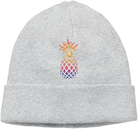 Emmabiga Men/Women Pineapple Gifts Colorful Pineapple Hedging Hat Wool Beanies Cap