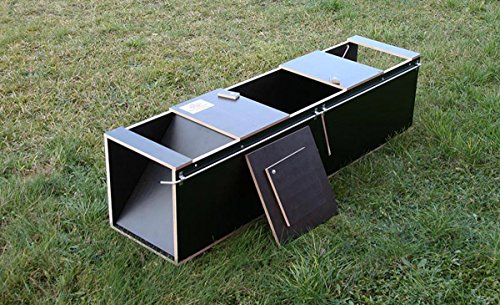 Waschbärfalle 120x30x30cm inkl. Lockstoff I Katzenfalle I Marderfalle I Lebendfalle I Tierfalle I Kastenfalle #43# – Bild 5