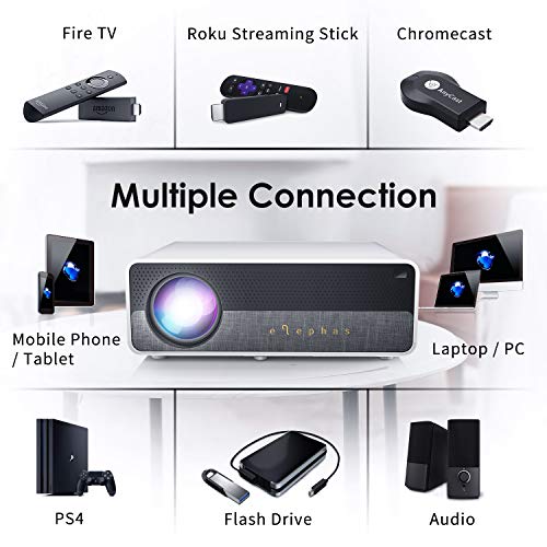 ProyectorELEPHAS-6800-lmenes-Proyector-1080P-Nativo-de-Video-HD-Pantalla-de-Imagen-de-hasta-300-Ideal-para-presentaciones-empresariales-PPT-Home-Theater-Entretenimiento-Fiestas-Juegos