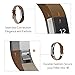 Henoda Replacemnt Leather Bands Compatible with Fitbit Alta/Fitbit Alta HR, Classic Genuine Leather Wristband, Small Large, No Tracker