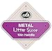 Pet Champion Large Steel Cat Litter Scoop with 10 inch Handle, Black