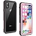 iPhone X Waterproof Case, GOCOOL iPhone X Protective Case, Clear Sound, Slim Profile, Built-in Protector, Full Protective Case for iPhone X ONLY, Waterproof, Dirtproof (Pink)