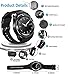 Mahipey Smart Watch, Waterproof Fitness Watches with Blood Pressure Heart Rate Calorie Monitor,Bluetooth Sport (Smartwatch-1)
