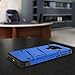 ZIZO Bolt Series for Samsung Galaxy S9 Plus Case Military Grade Drop Tested with Tempered Glass Screen Protector Holster Blue Black