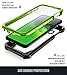 Galaxy S10e Rugged Clear Case, Poetic Full-Body Hybrid Bumper Cover, Support Wireless Charging, Includes Built-in-Screen Protector, Guardian Series, Case for Samsung Galaxy S10e 2019, Green