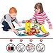 Toy Garage Playset 27.2'' x 13.4'', Race Track Set for Toddlers with 2 Racer Cars, Stem Learning Toy Vehicle Playsets