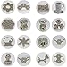Magnetic Stress Relief Balls 5mm DIY Buildable Magnets Toy for Fun or Decoration(Nickel, 216PCS)