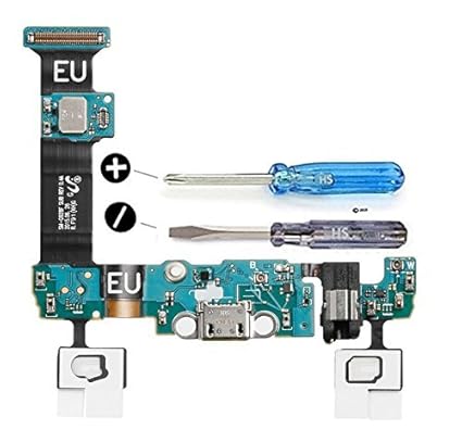 MMOBIEL Dock Connector kompatibel mit Samsung Galaxy S6 Edge G925F Mikro Ladebuchse Charging Port Flexkabel Ladeport