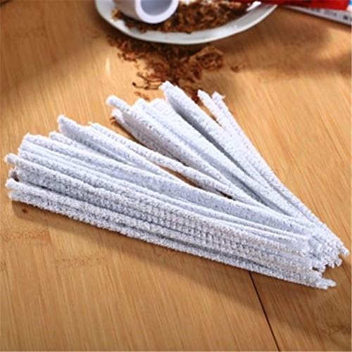 1 Bundles Hard Pipe Cleaners Cotton Tapered Bendable Reusable Absorbent Bristle 44 Count