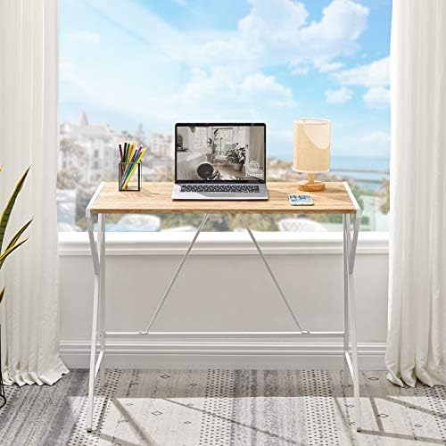 Aingoo Simple Computer Desk with Stable Unique Rshaped structure Easy