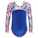 TFJH One-piece Sparkle Dancing Gymnastics Velvet Clothes for Little Girl