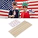 PBPBOX 4th of July Photo Booth Props for Independence Day Party Decorations - 40 Pieces