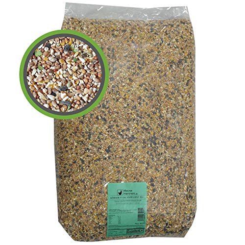 MeineHennen KÃRNER VITAL EXZELLENT Plus 30 kg. Premium Hühnerfutter und Wachtelfutter, Körnerfutter, Geflügelfutter, Hennenfutter Alleinfutter für Hühner und Wachteln – Bild 3