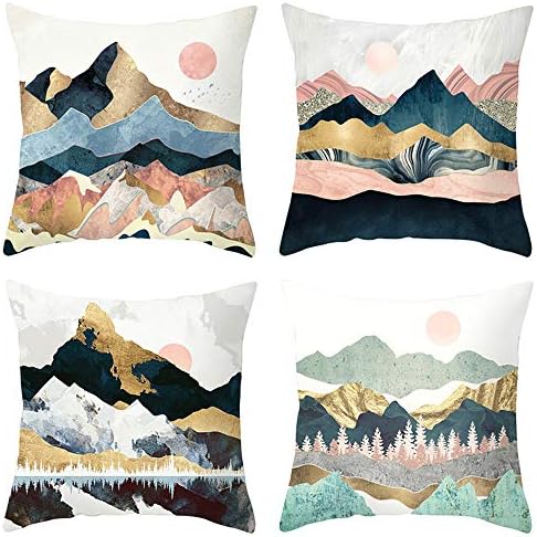 Amazon Com Heyhousenny Cartoon Landscape Pink Decorative