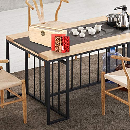 image for Vaorwne Wood Tea Caddies Tea Bag Jewelry Organizer Chest Storage Box 3