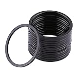 VGEBY 15Pcs Bicycle Headset Washer, Aluminium Alloy Bike Flywheel Hub Spacer Axle Washer Gasket