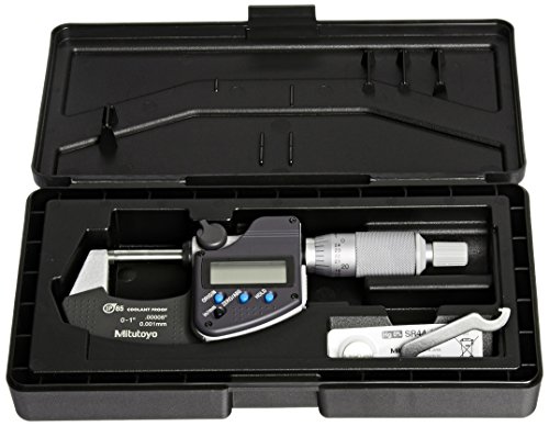 51%2BgpiFK4NL Mitutoyo 293-330-30 Digimatic Micrometer, Range: 0-1"/0-25.4 mm with SPC Output, IP65 - Image 3