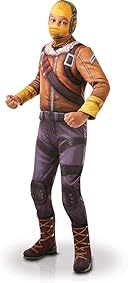 Rubies´s- Official Fortnite Raptor Costume Disfraz, Multicolor (Rubie's 3004519-10) 